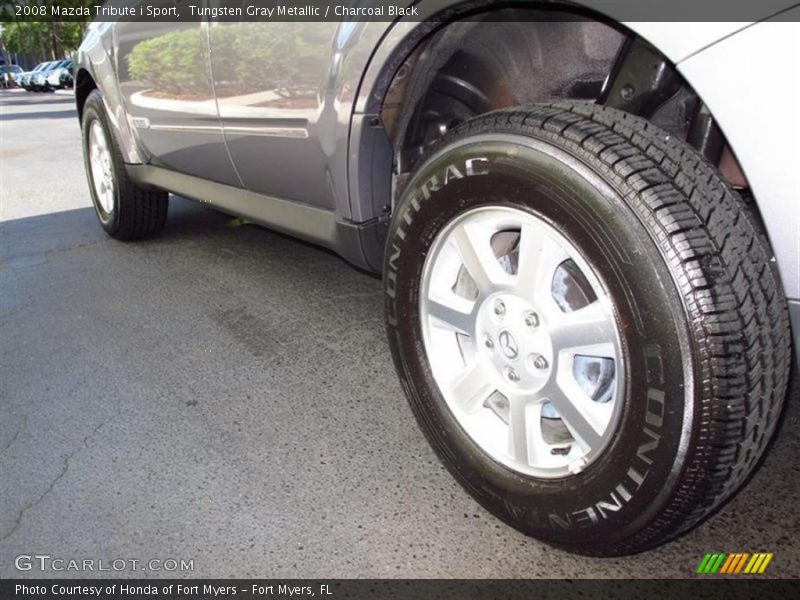 Tungsten Gray Metallic / Charcoal Black 2008 Mazda Tribute i Sport