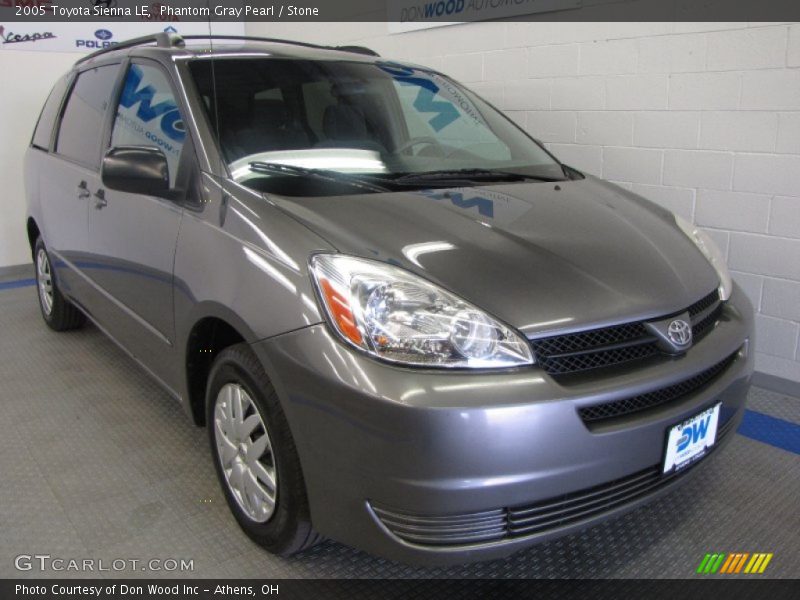 Phantom Gray Pearl / Stone 2005 Toyota Sienna LE