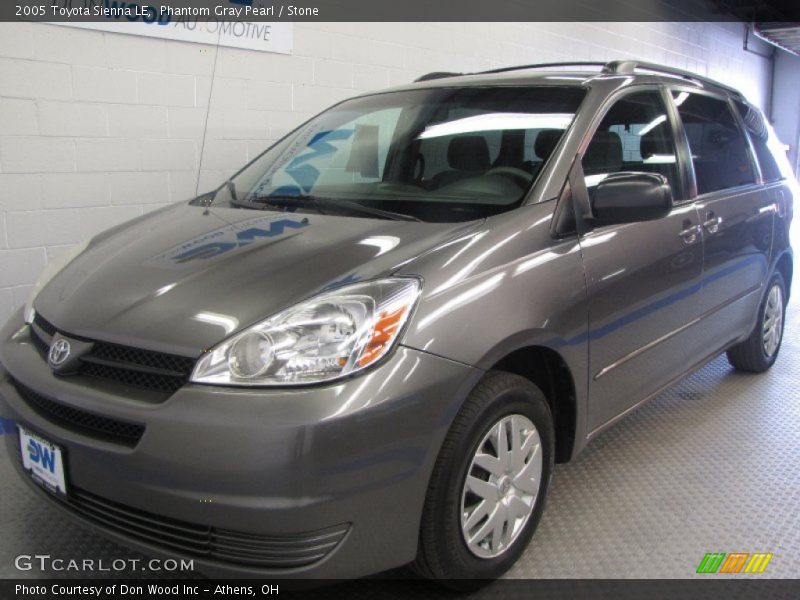 Phantom Gray Pearl / Stone 2005 Toyota Sienna LE