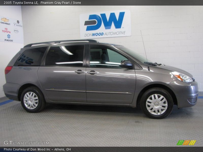 Phantom Gray Pearl / Stone 2005 Toyota Sienna LE