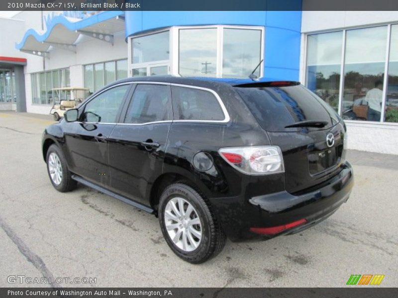 Brilliant Black / Black 2010 Mazda CX-7 i SV