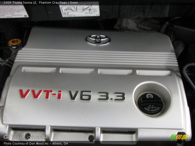 Phantom Gray Pearl / Stone 2005 Toyota Sienna LE