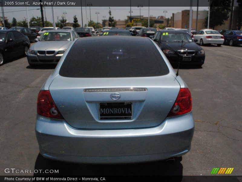 Azure Pearl / Dark Gray 2005 Scion tC