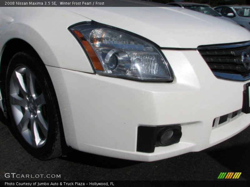 Winter Frost Pearl / Frost 2008 Nissan Maxima 3.5 SE