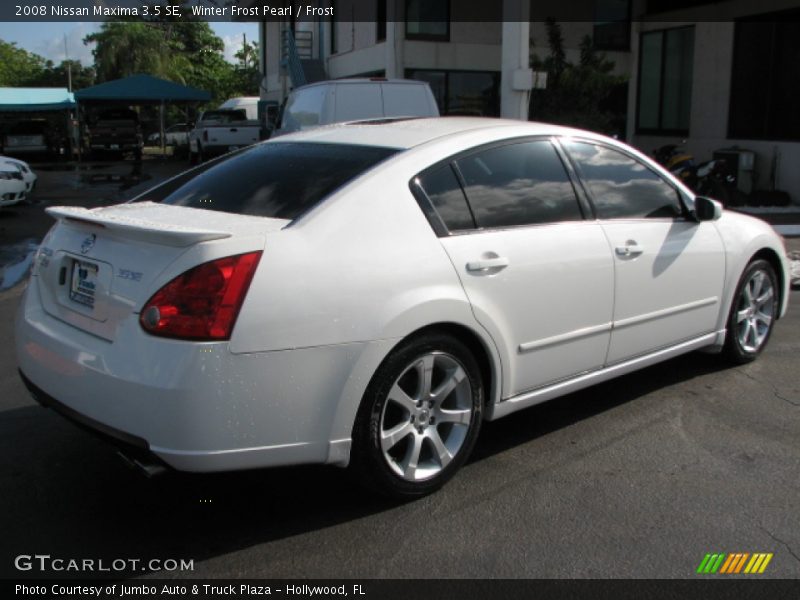 Winter Frost Pearl / Frost 2008 Nissan Maxima 3.5 SE
