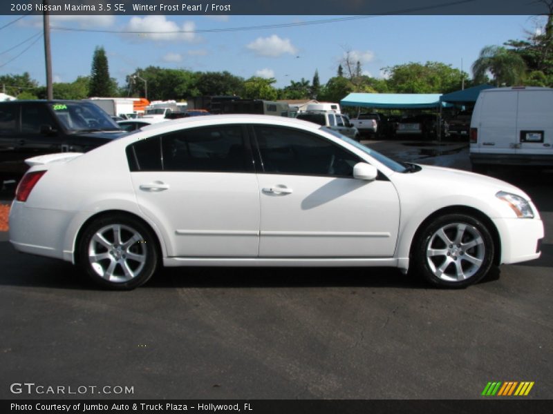 Winter Frost Pearl / Frost 2008 Nissan Maxima 3.5 SE