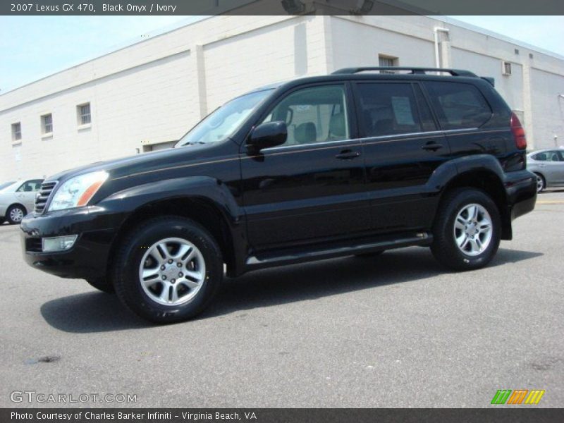 Black Onyx / Ivory 2007 Lexus GX 470