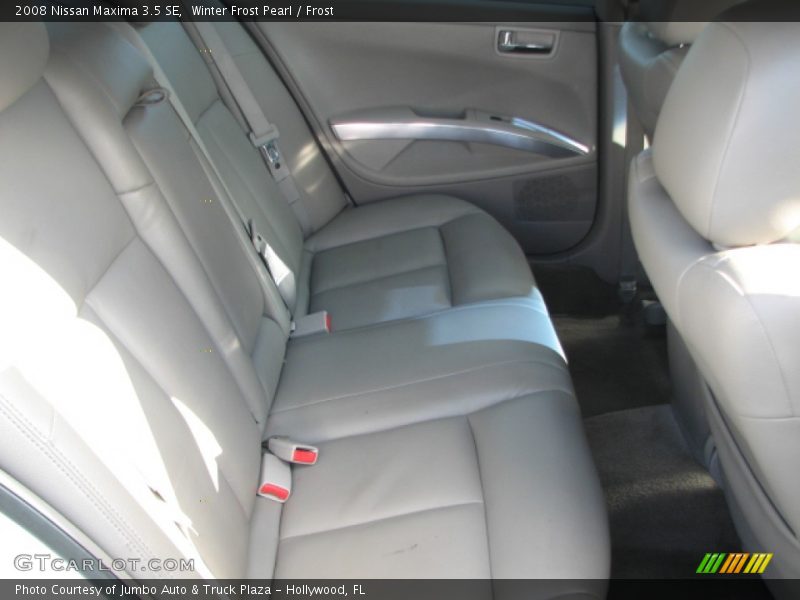Winter Frost Pearl / Frost 2008 Nissan Maxima 3.5 SE