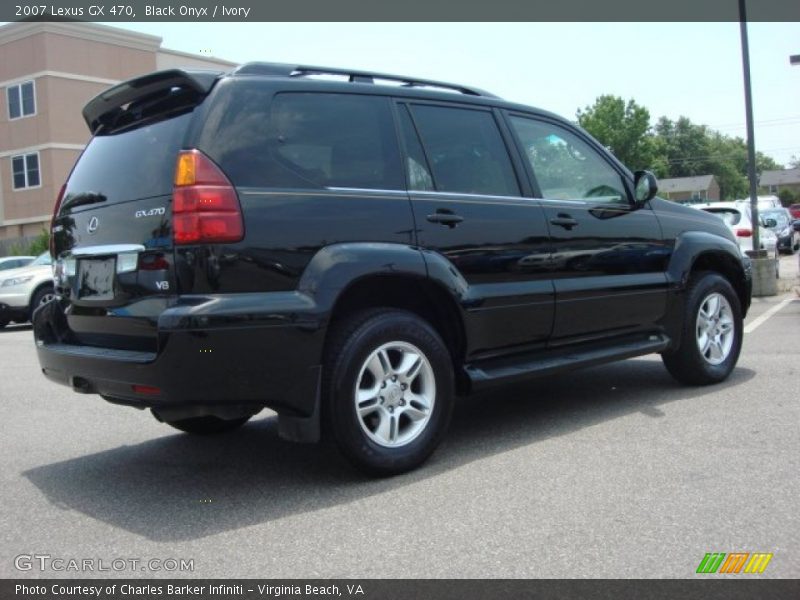 Black Onyx / Ivory 2007 Lexus GX 470