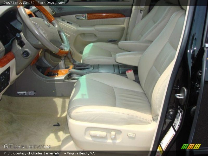 Black Onyx / Ivory 2007 Lexus GX 470