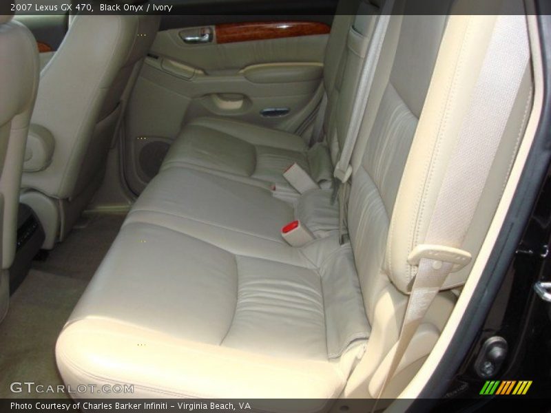 Black Onyx / Ivory 2007 Lexus GX 470