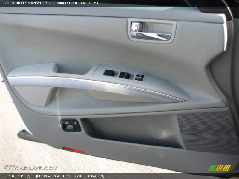 Winter Frost Pearl / Frost 2008 Nissan Maxima 3.5 SE