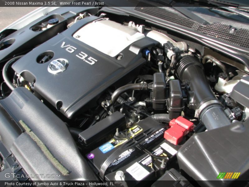 Winter Frost Pearl / Frost 2008 Nissan Maxima 3.5 SE
