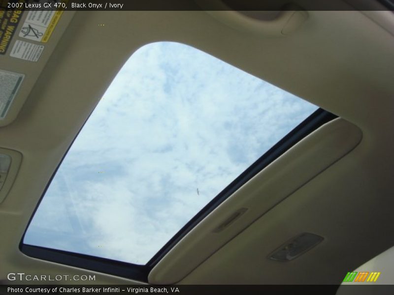 Black Onyx / Ivory 2007 Lexus GX 470