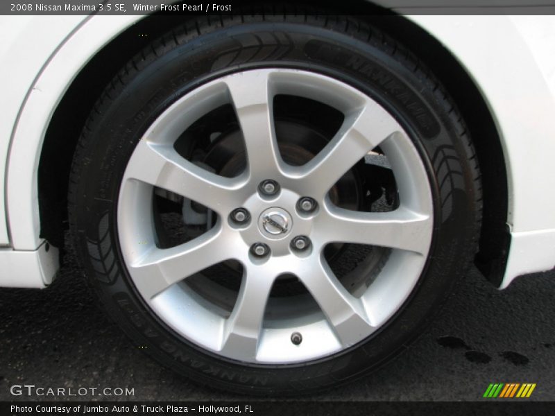 Winter Frost Pearl / Frost 2008 Nissan Maxima 3.5 SE