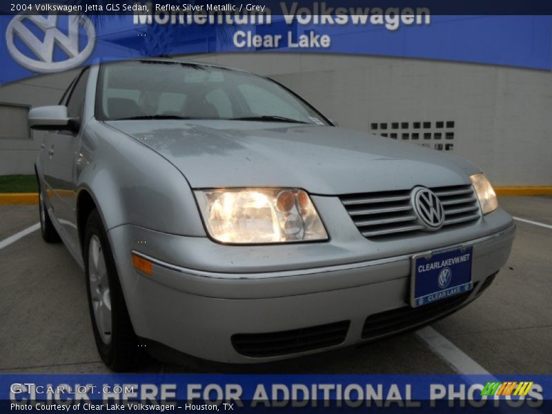Reflex Silver Metallic / Grey 2004 Volkswagen Jetta GLS Sedan