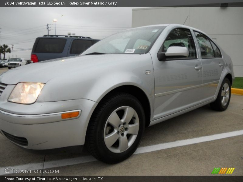 Reflex Silver Metallic / Grey 2004 Volkswagen Jetta GLS Sedan