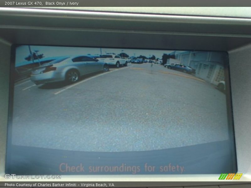 Black Onyx / Ivory 2007 Lexus GX 470