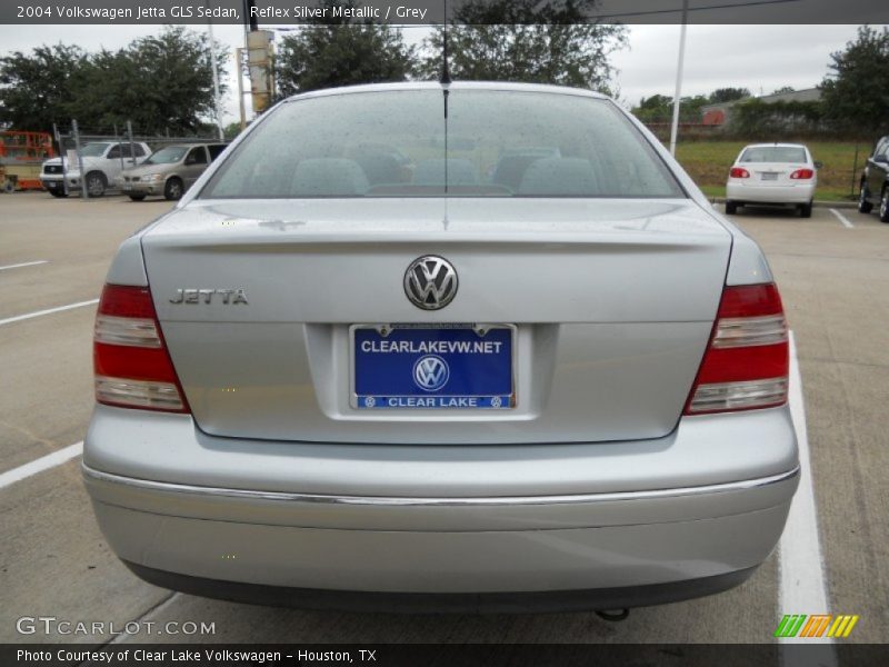 Reflex Silver Metallic / Grey 2004 Volkswagen Jetta GLS Sedan