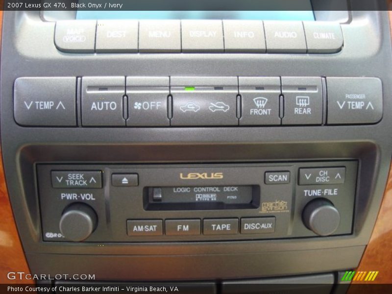 Black Onyx / Ivory 2007 Lexus GX 470