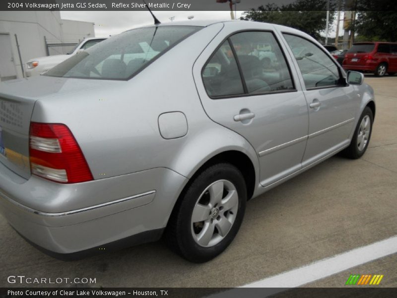 Reflex Silver Metallic / Grey 2004 Volkswagen Jetta GLS Sedan