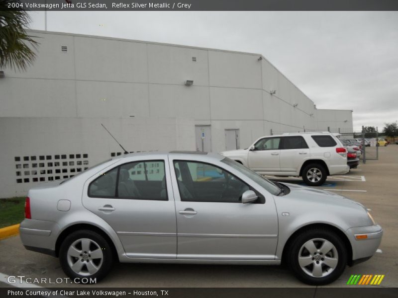 Reflex Silver Metallic / Grey 2004 Volkswagen Jetta GLS Sedan
