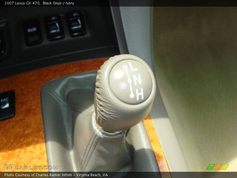 Black Onyx / Ivory 2007 Lexus GX 470