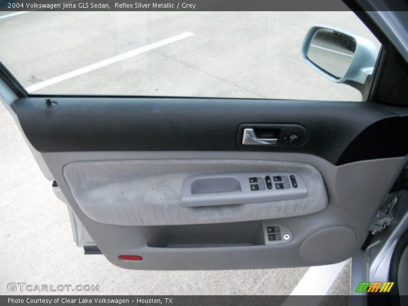 Reflex Silver Metallic / Grey 2004 Volkswagen Jetta GLS Sedan