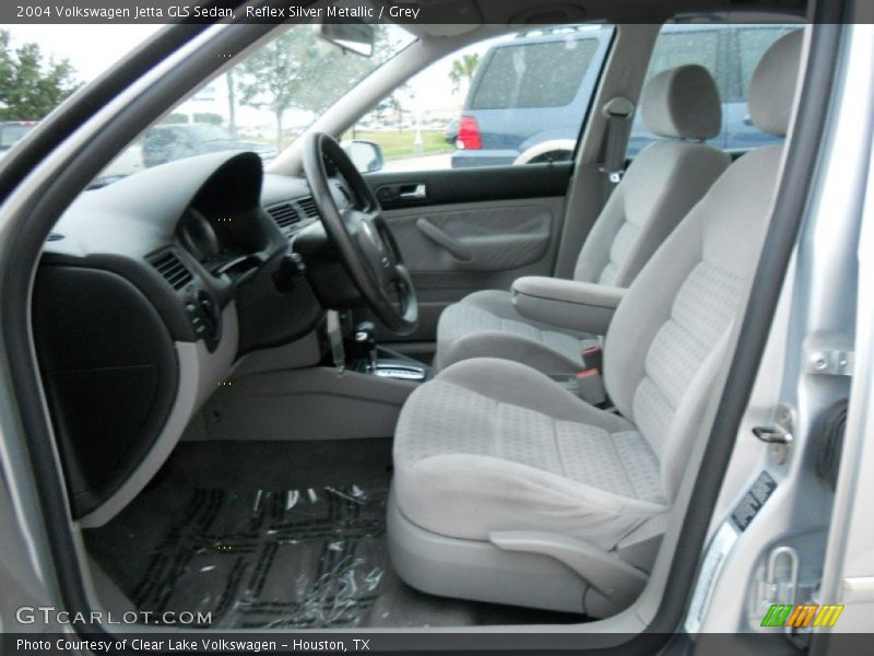 Reflex Silver Metallic / Grey 2004 Volkswagen Jetta GLS Sedan