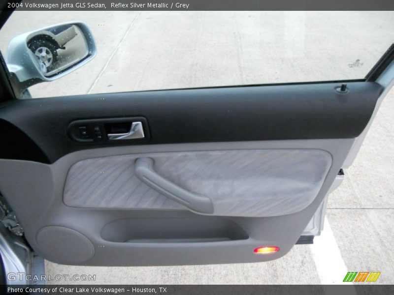 Reflex Silver Metallic / Grey 2004 Volkswagen Jetta GLS Sedan