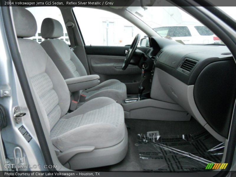 Reflex Silver Metallic / Grey 2004 Volkswagen Jetta GLS Sedan