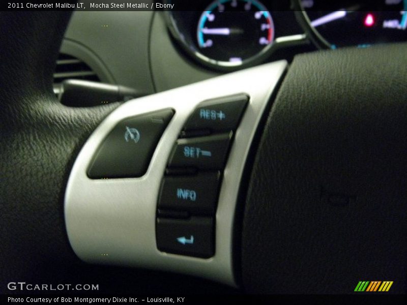 Mocha Steel Metallic / Ebony 2011 Chevrolet Malibu LT