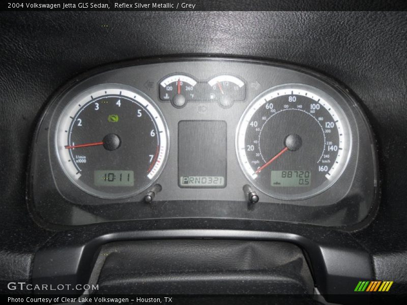 Reflex Silver Metallic / Grey 2004 Volkswagen Jetta GLS Sedan