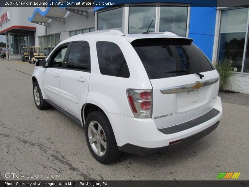 Summit White / Light Gray 2007 Chevrolet Equinox LT AWD