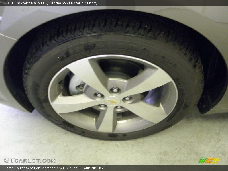 Mocha Steel Metallic / Ebony 2011 Chevrolet Malibu LT