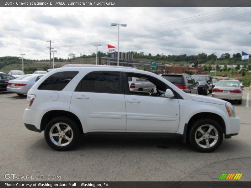 Summit White / Light Gray 2007 Chevrolet Equinox LT AWD