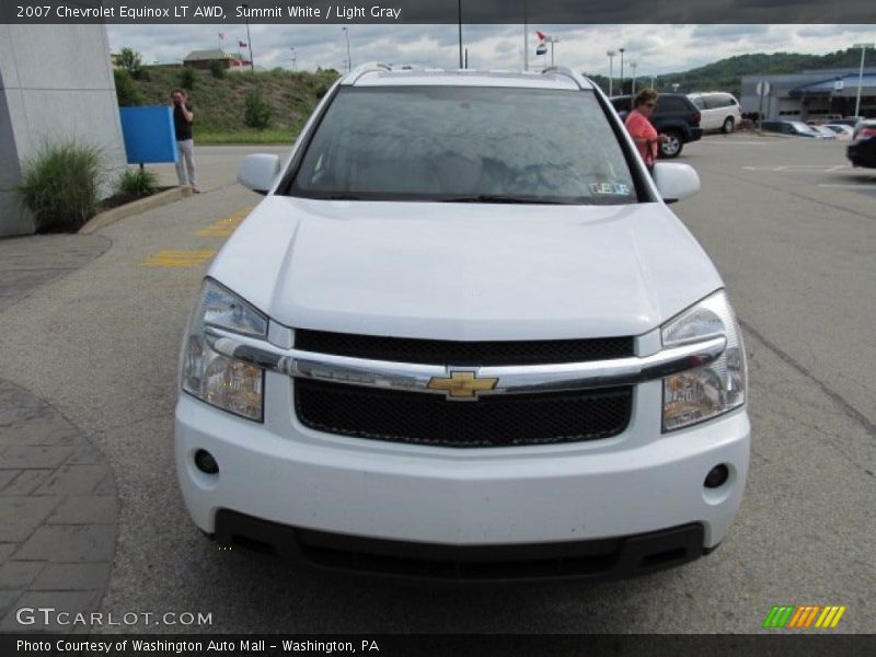 Summit White / Light Gray 2007 Chevrolet Equinox LT AWD