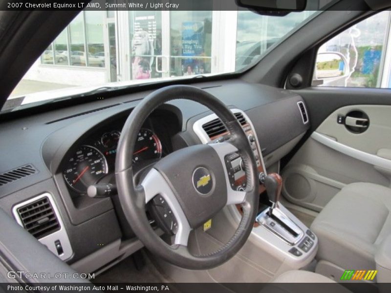 Summit White / Light Gray 2007 Chevrolet Equinox LT AWD