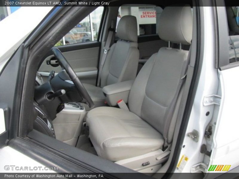 Summit White / Light Gray 2007 Chevrolet Equinox LT AWD