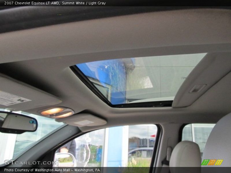 Summit White / Light Gray 2007 Chevrolet Equinox LT AWD