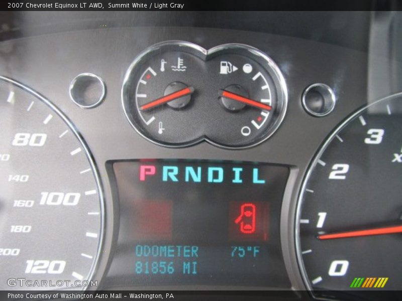 Summit White / Light Gray 2007 Chevrolet Equinox LT AWD