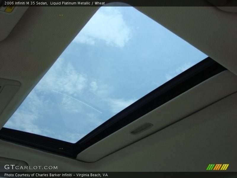 Liquid Platinum Metallic / Wheat 2006 Infiniti M 35 Sedan