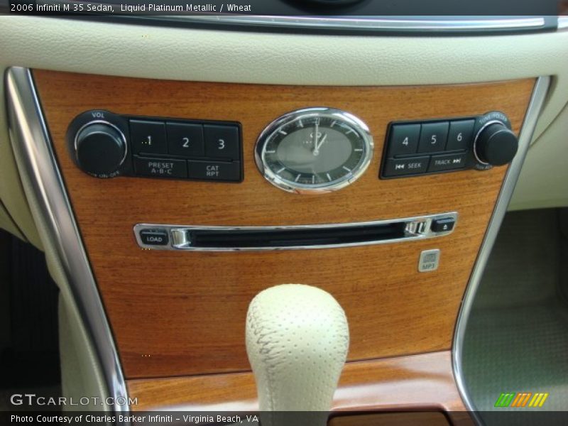 Liquid Platinum Metallic / Wheat 2006 Infiniti M 35 Sedan
