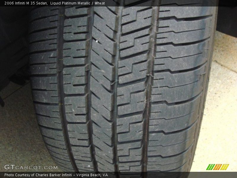 Liquid Platinum Metallic / Wheat 2006 Infiniti M 35 Sedan