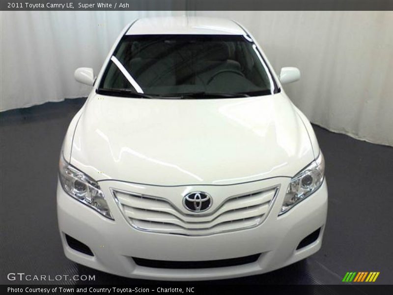 Super White / Ash 2011 Toyota Camry LE