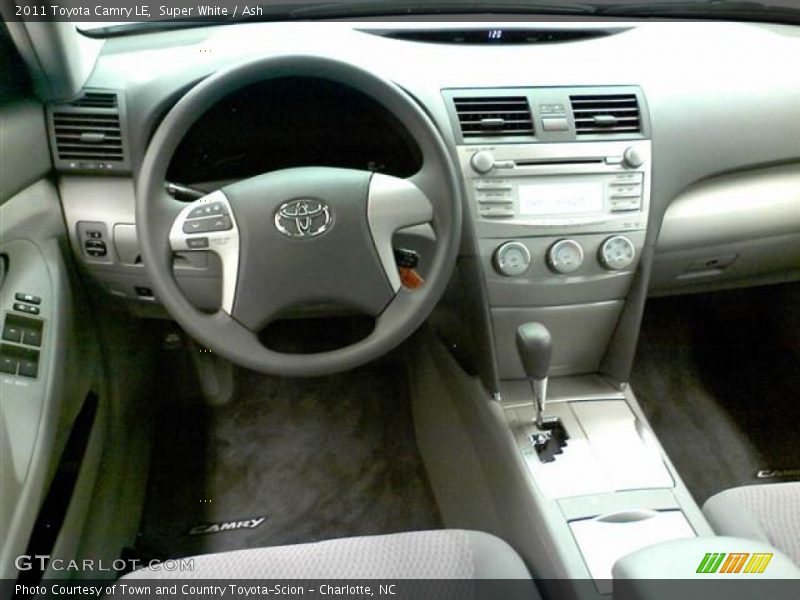 Super White / Ash 2011 Toyota Camry LE