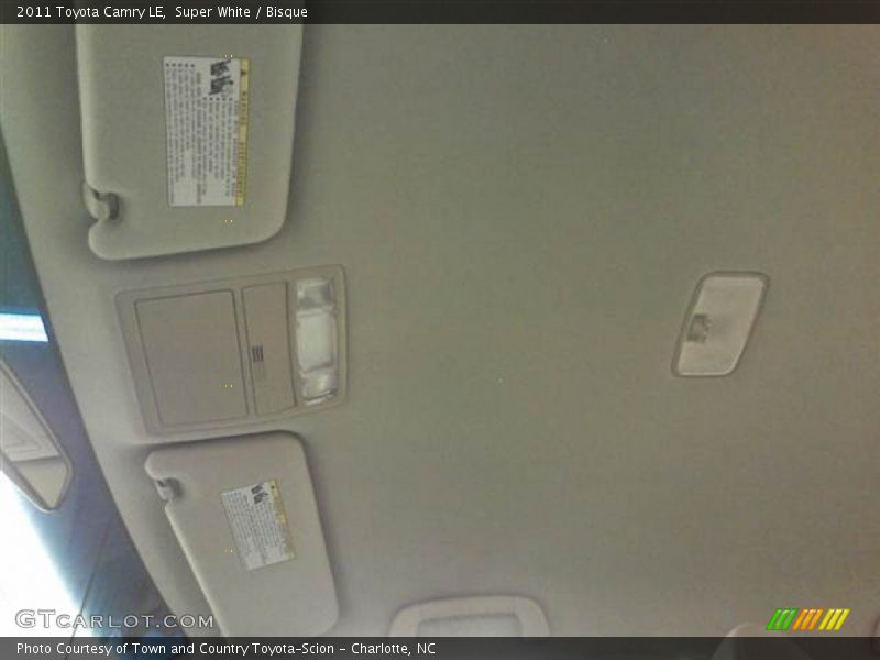 Super White / Bisque 2011 Toyota Camry LE