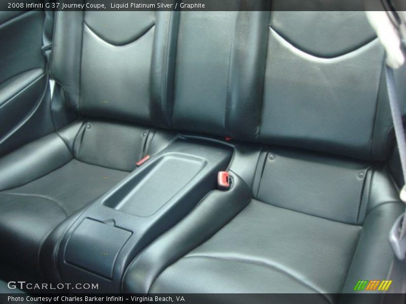 Liquid Platinum Silver / Graphite 2008 Infiniti G 37 Journey Coupe