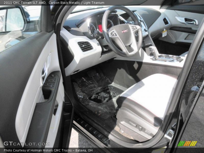 Carbon Black Metallic / Light Titanium 2011 GMC Terrain SLT AWD