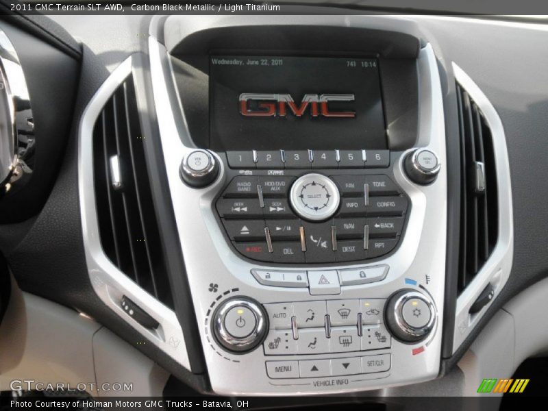 Carbon Black Metallic / Light Titanium 2011 GMC Terrain SLT AWD